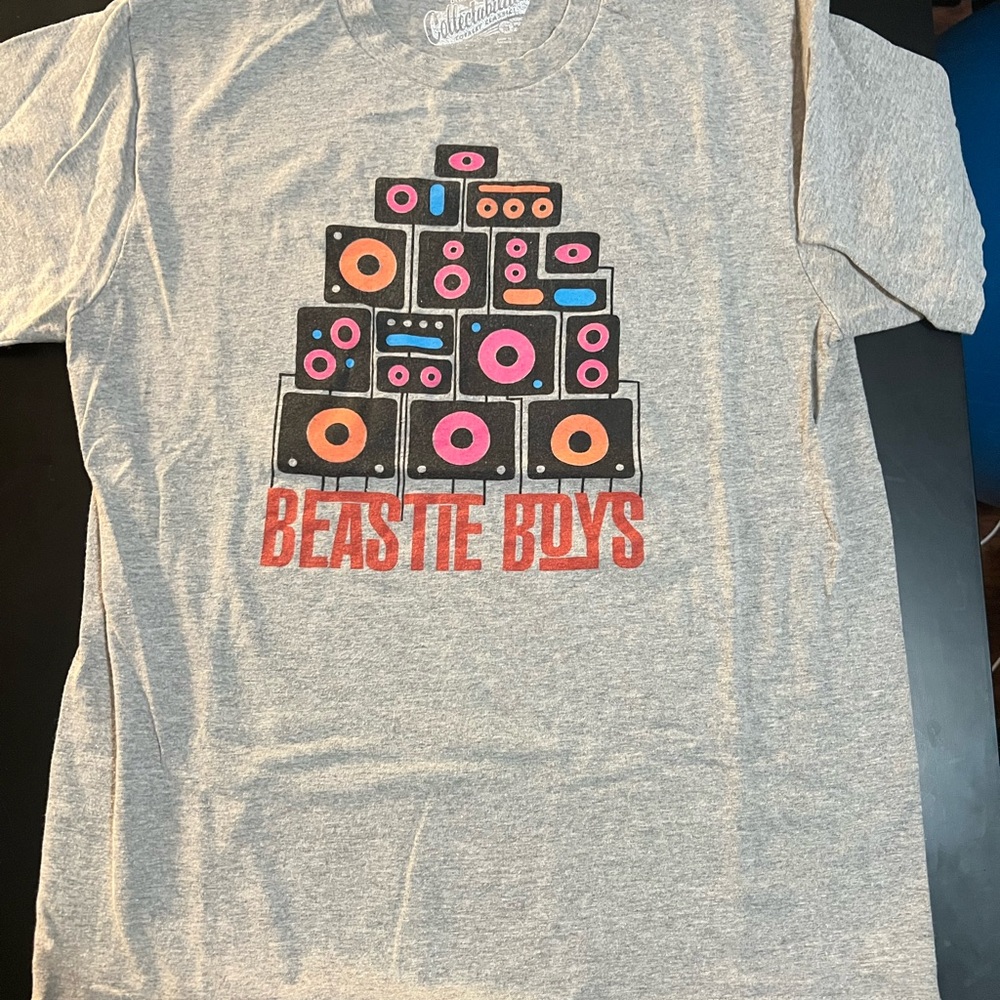Beastie Boys Collectible Graphic Tee Old Navy Gray Collectibles T-Shirt